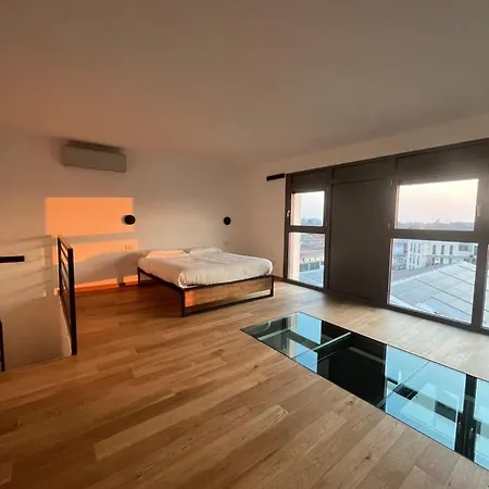 Elegante Loft A Lägenhet Milano